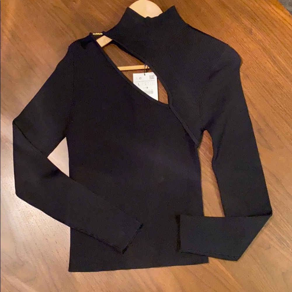 Mock Turtleneck Sweater